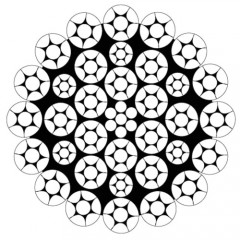 Крановый канат оцинкованный 37мм смазка А1 ГОСТ 2688-80