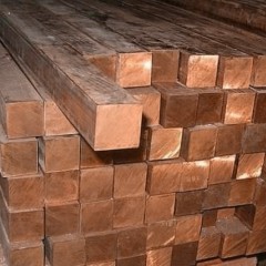 Бронзовый квадрат 40мм БрБ2 ТУ 48-21-289-73