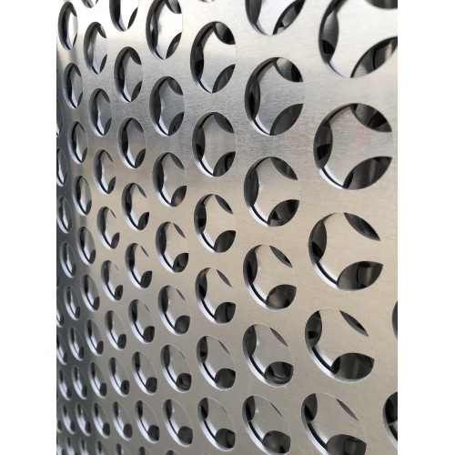 Перфорированный лист сетка для грохотов 1х1000х2000 ст 08пс