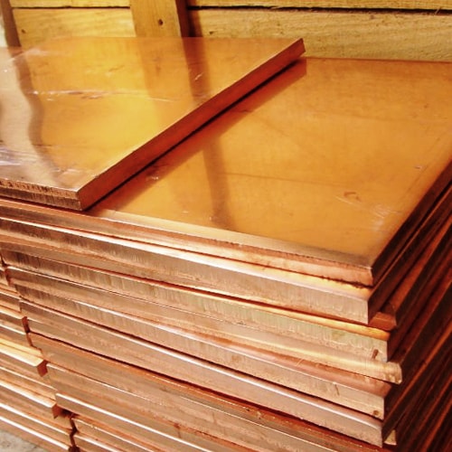 Плита медная 85х600х1000мм М1 ГОСТ 495-92